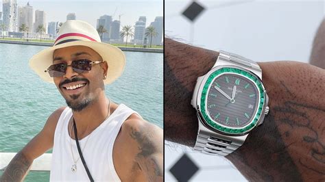 patek philippe hardik pandya watch.